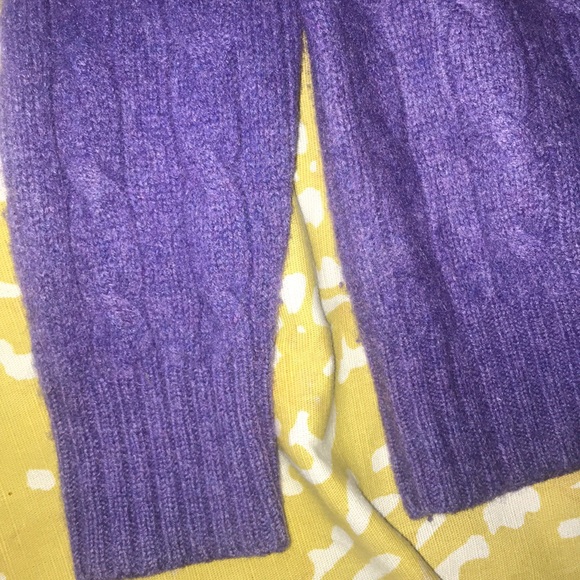 Ralph Lauren purple sweater / boys size 5 - Picture 7 of 8